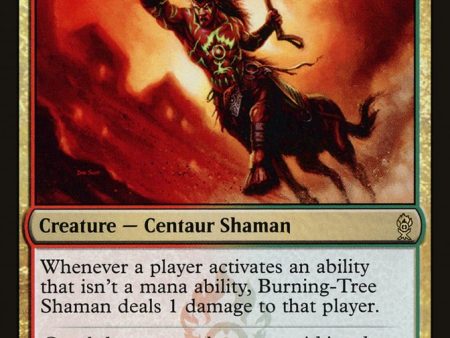 Burning-Tree Shaman [Ravnica Allegiance Guild Kit] Online