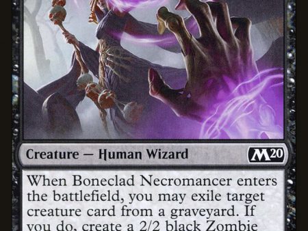 Boneclad Necromancer [Core Set 2020] on Sale