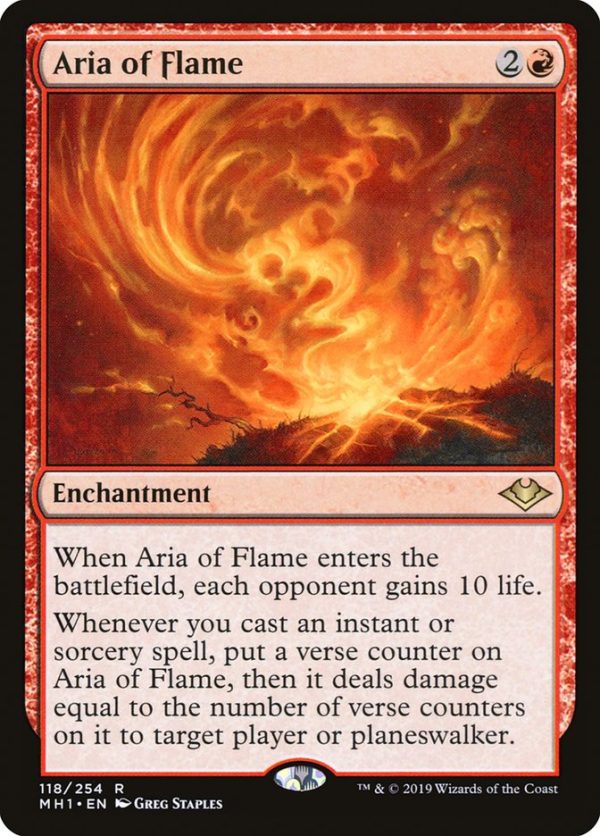 Aria of Flame [Modern Horizons] Fashion