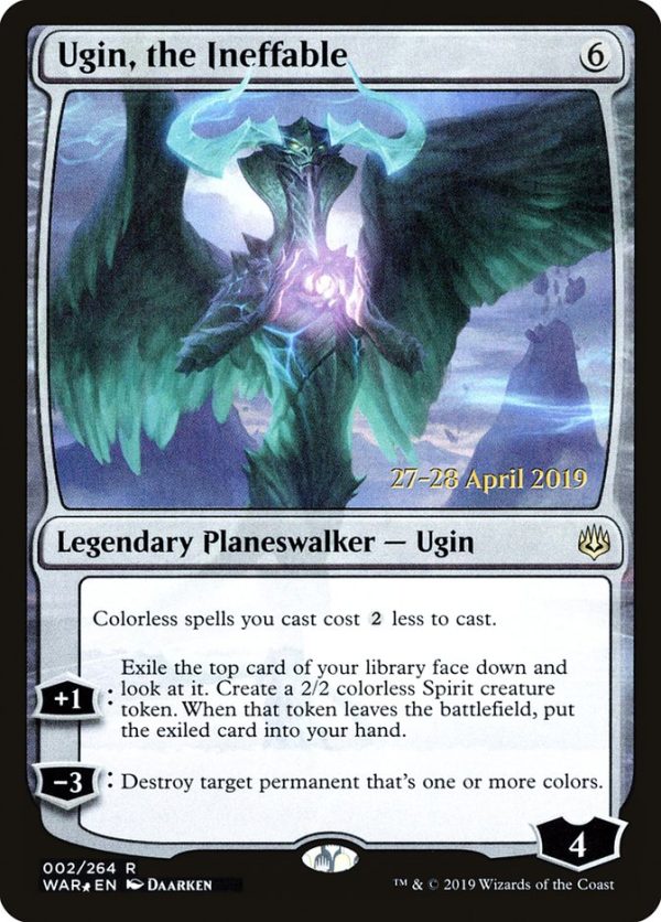 Ugin, the Ineffable [War of the Spark Prerelease Promos] Online now