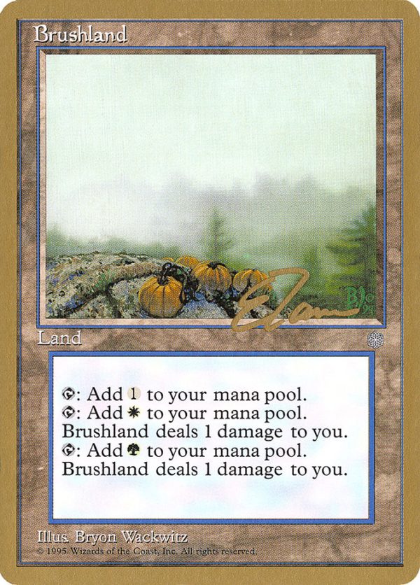 Brushland (Eric Tam) [Pro Tour Collector Set] For Sale