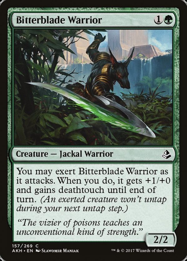 Bitterblade Warrior [Amonkhet] Discount