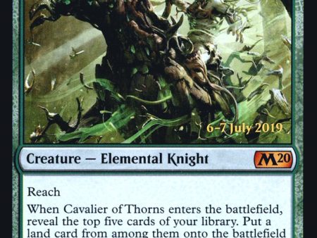 Cavalier of Thorns [Core Set 2020 Prerelease Promos] For Cheap