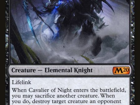 Cavalier of Night [Core Set 2020] Discount