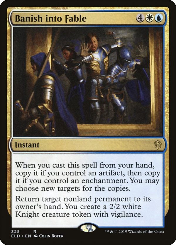 Banish into Fable [Throne of Eldraine] For Discount