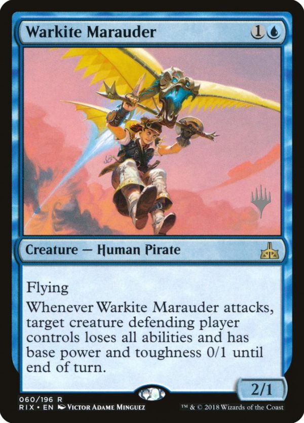 Warkite Marauder (Promo Pack) [Rivals of Ixalan Promos] Cheap