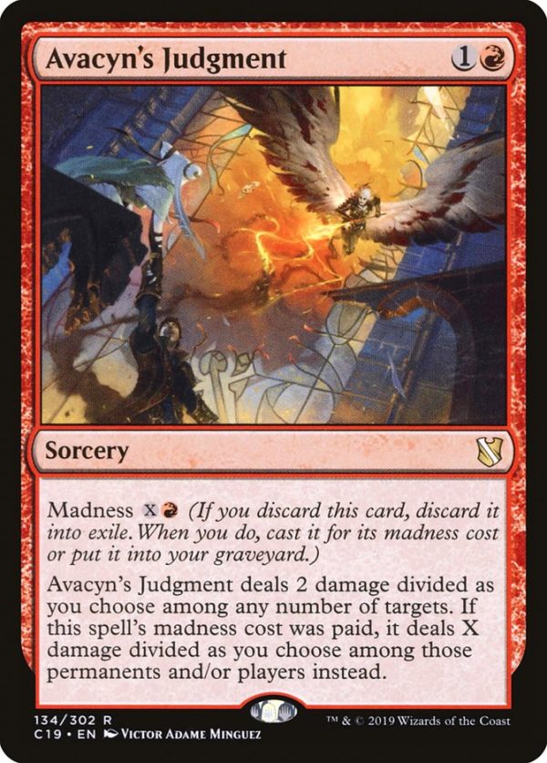 Avacyn s Judgment [Commander 2019] on Sale