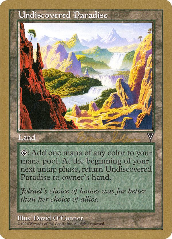 Undiscovered Paradise (Brian Selden) [World Championship Decks 1998] Supply