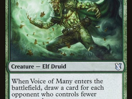 Voice of Many [Commander 2019] For Sale