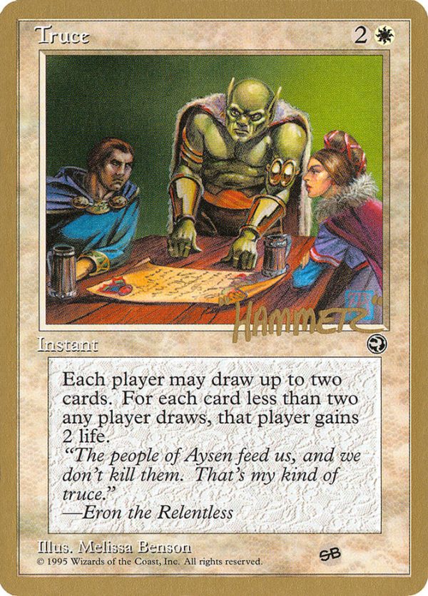 Truce (Shawn  Hammer  Regnier) (SB) [Pro Tour Collector Set] Online