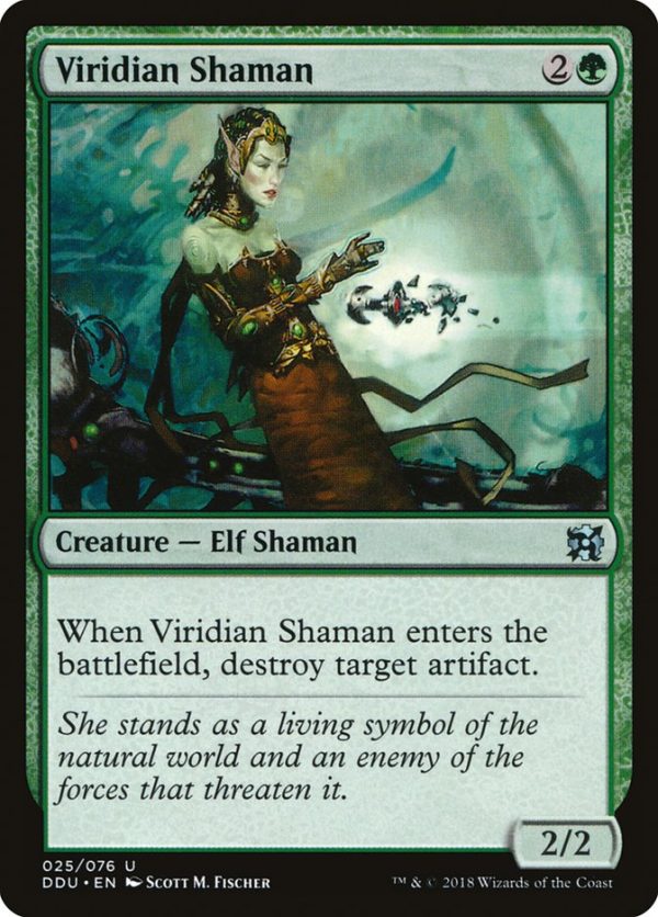 Viridian Shaman [Duel Decks: Elves vs. Inventors] Supply